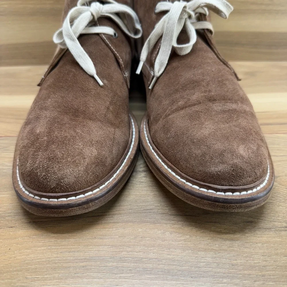 George Brown Bilt Mens Boots Size 10.5 M Brown Suede Chukka Boot